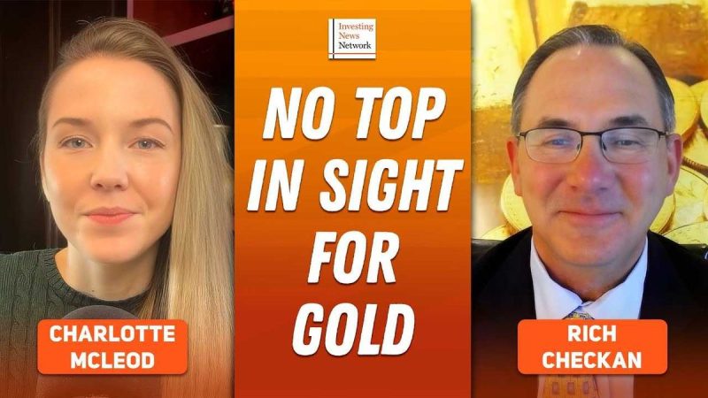 <strong>Morgan Stanley (NYSE:MS) recently recommended that investors consider a 60-20-20 portfolio where 20 percent is allocated to gold. </strong>
Rich Checkan, president and COO of Asset Strategies International, crunches the numbers, explaining what that type of shift could mean for the yellow metal. 
He also shares his thoughts on gold and silver’s ongoing price run. 
<strong>Securities Disclosure: I, Charlotte McLeod, hold no direct investment interest in any company mentioned in this article.</strong>
This post appeared first on investingnews.com Rich Checkan: Gold Nowhere Near Top, Use Price Dips to Buy